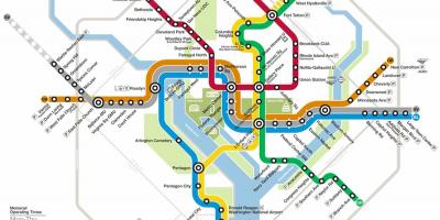 Լվանալ ձեր մետրոյի DC քարտեզի վրա